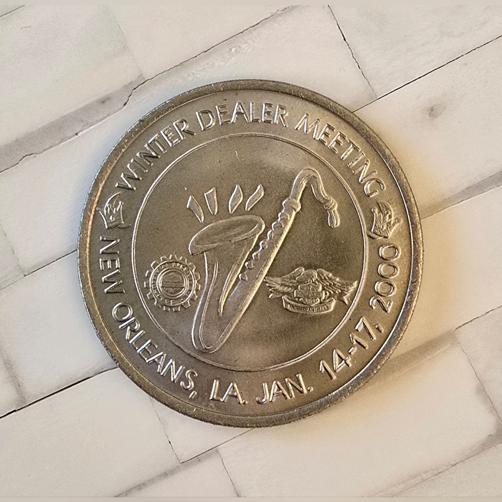 Harley-Davidson 2000 Winter Dealer Meeting Commemorative Coin - Ltd Ed - Picture 4 of 7